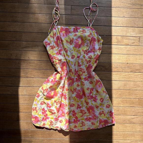 Linen Mini Sundress - Picture 4 of 7